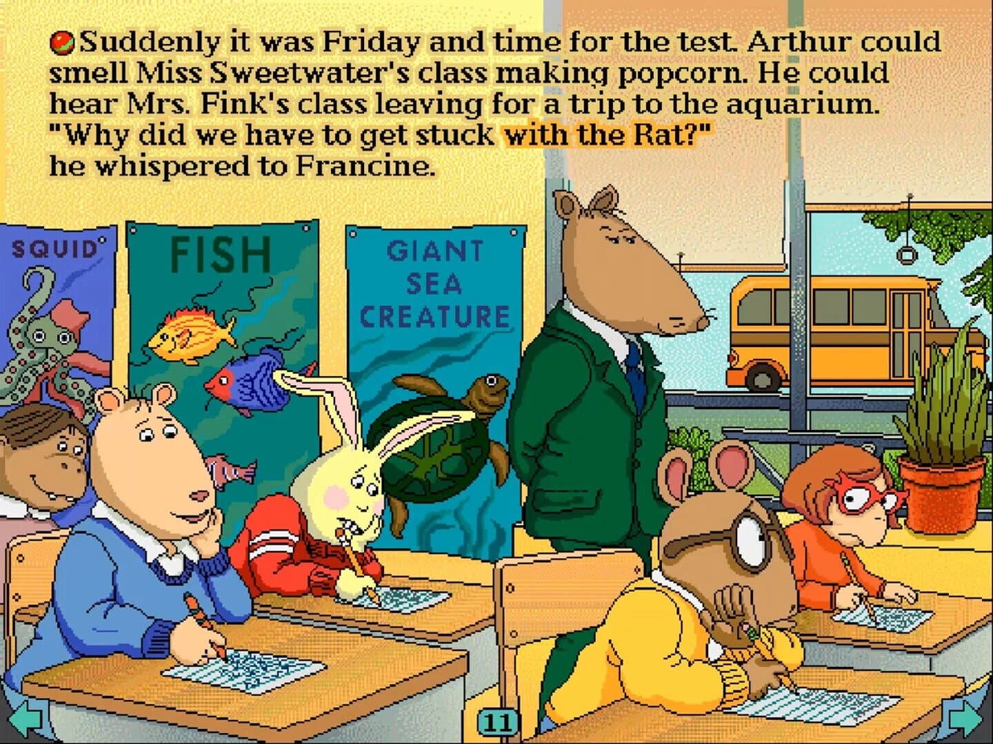 Arthur's Teacher Trouble screenshot 3