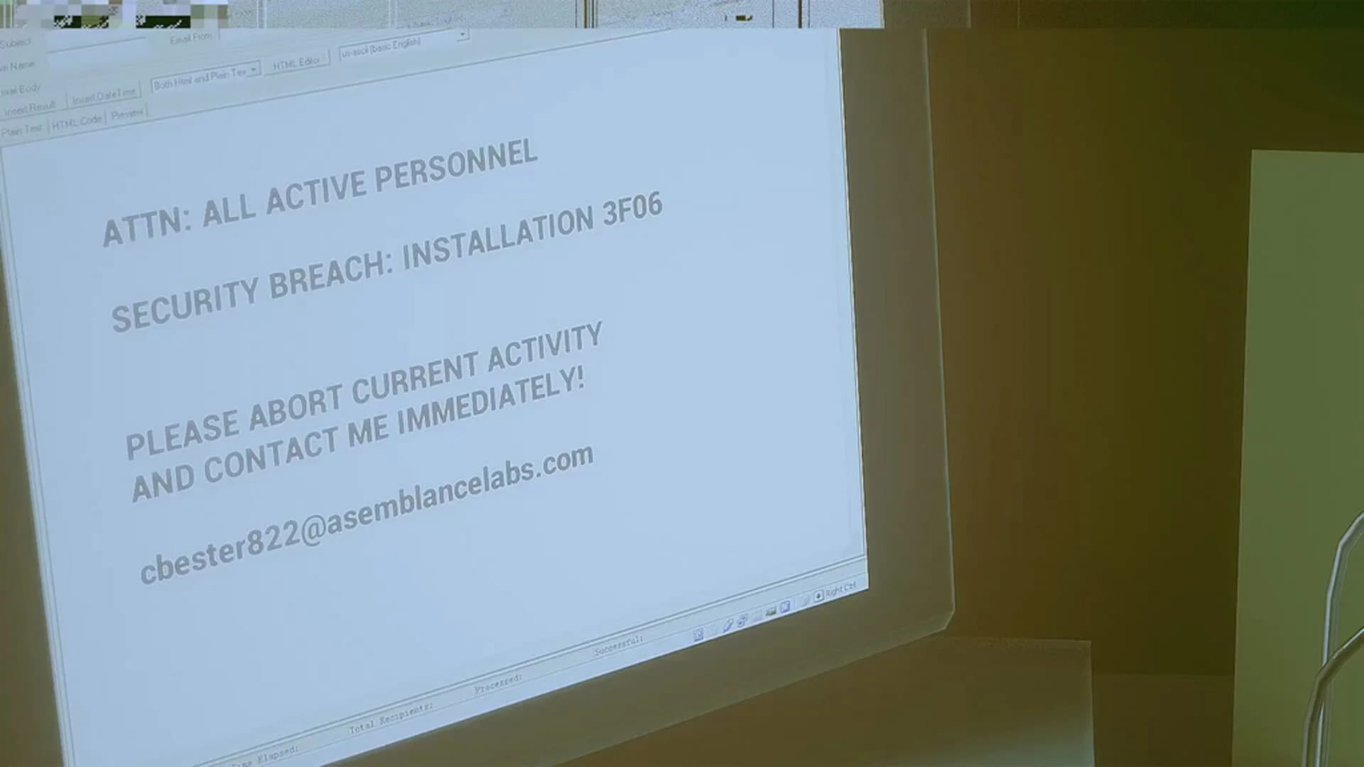 Asemblance: Oversight screenshot 1