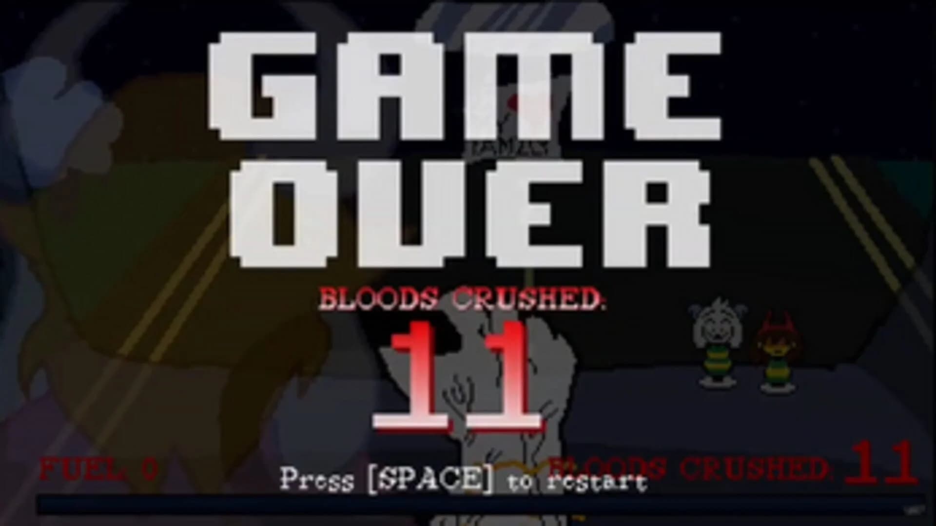 Asgore Runs Over Dess: The Game screenshot 3