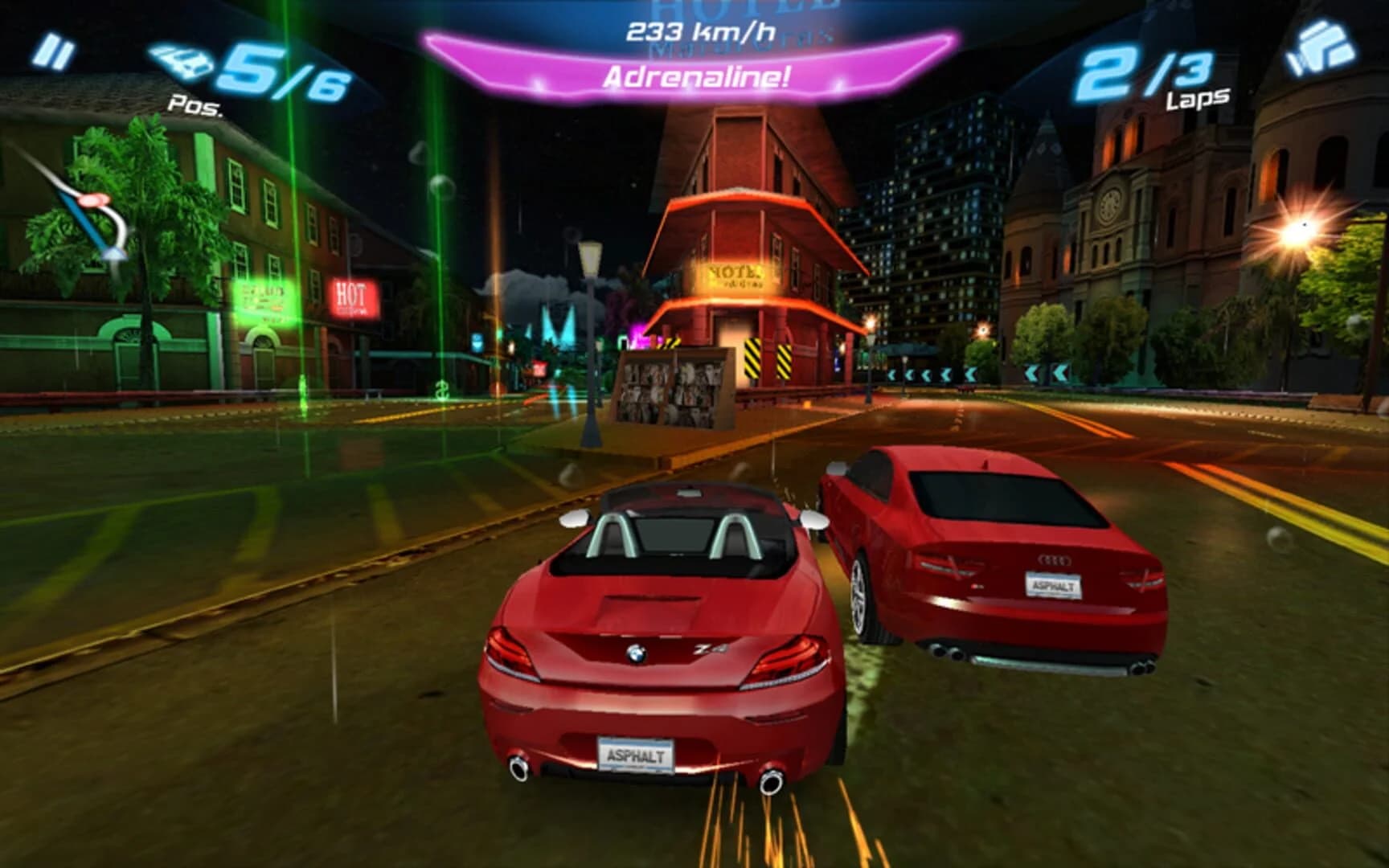 Asphalt 6: Adrenaline screenshot 1