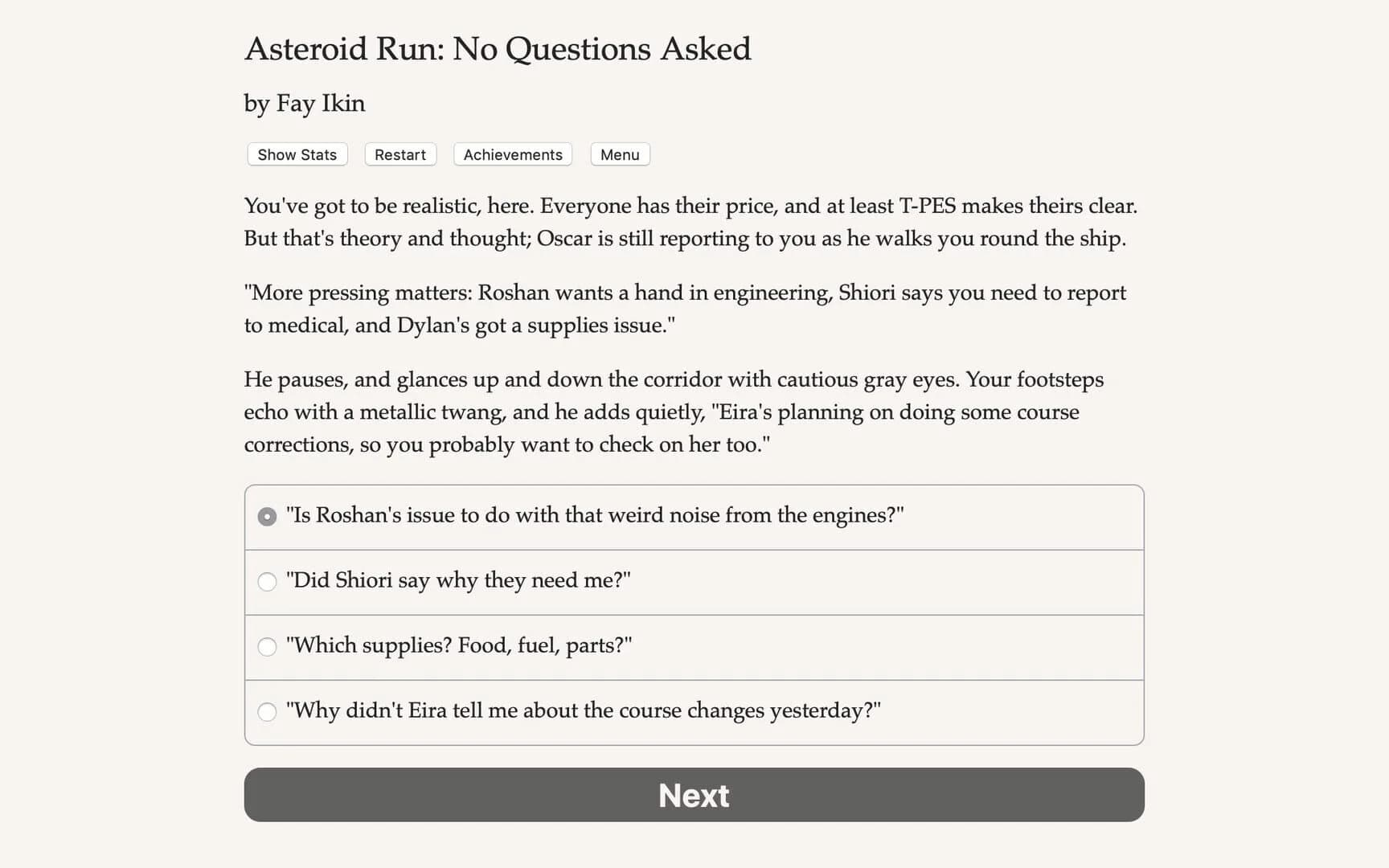 Asteroid Run: No Questions Asked screenshot 3