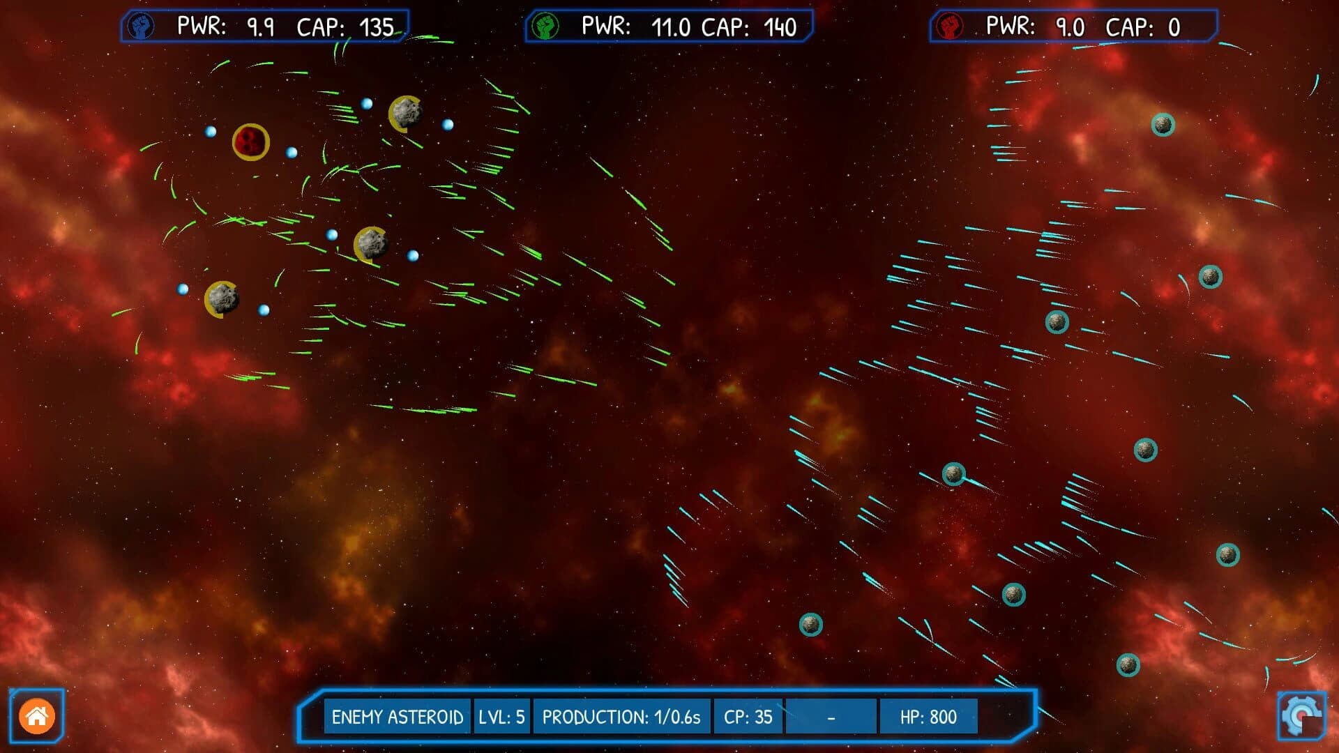 Asteroid Wars screenshot 2