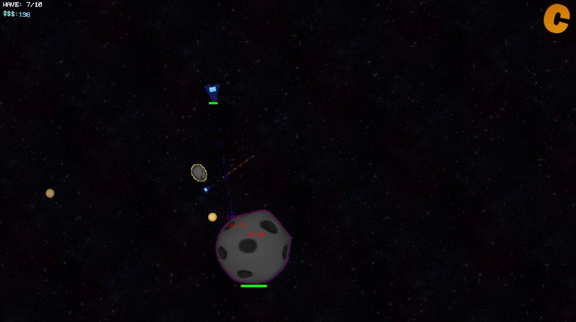 Asteroids ++ screenshot 3