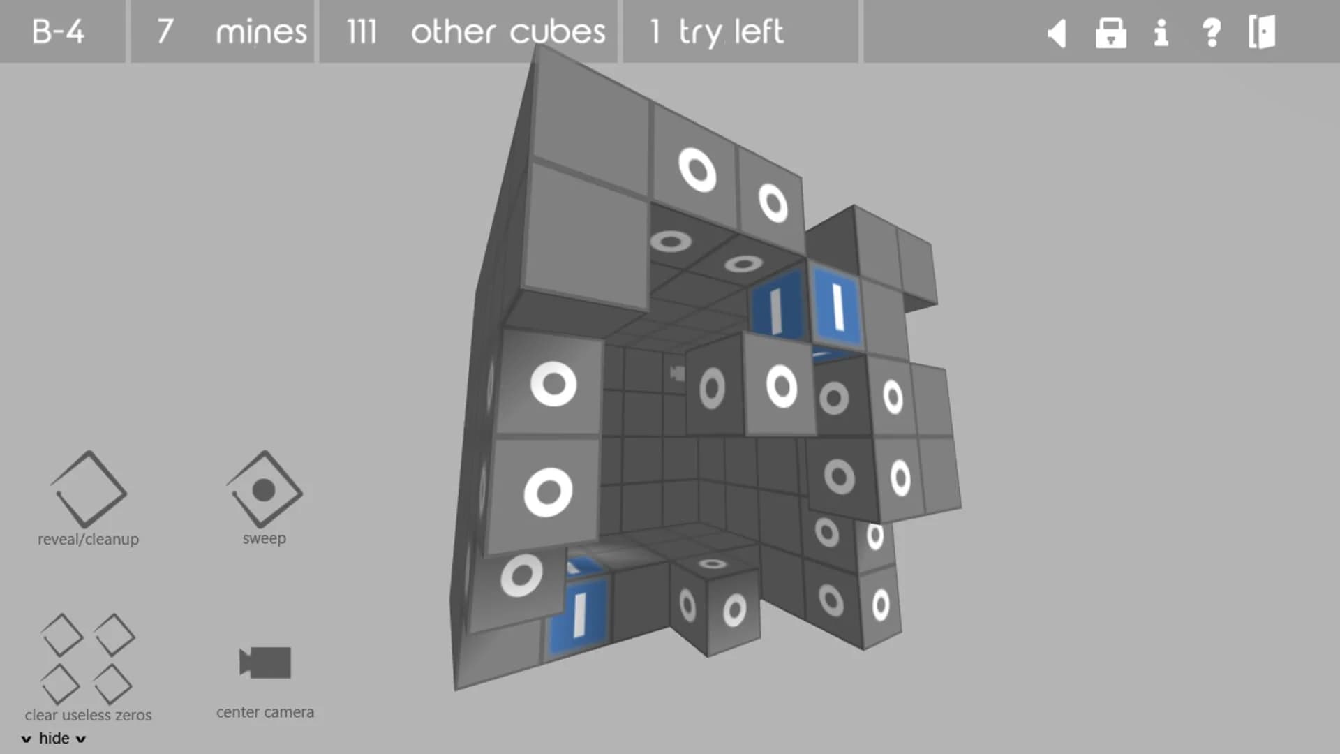 Asteroids Minesweeper screenshot 2