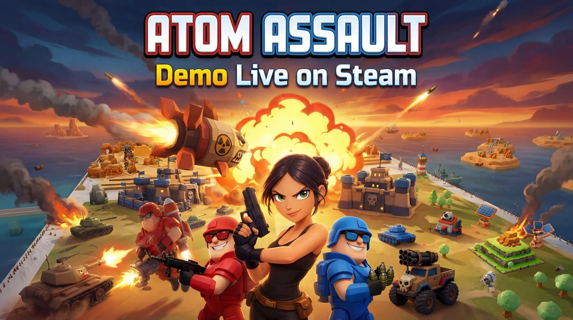 Atom Assault screenshot 2