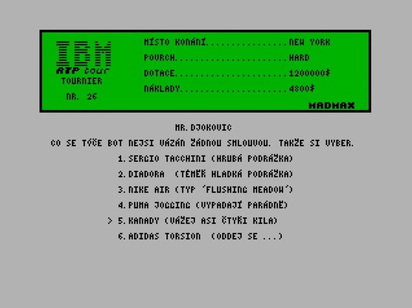 ATP Tour Simulator screenshot 1