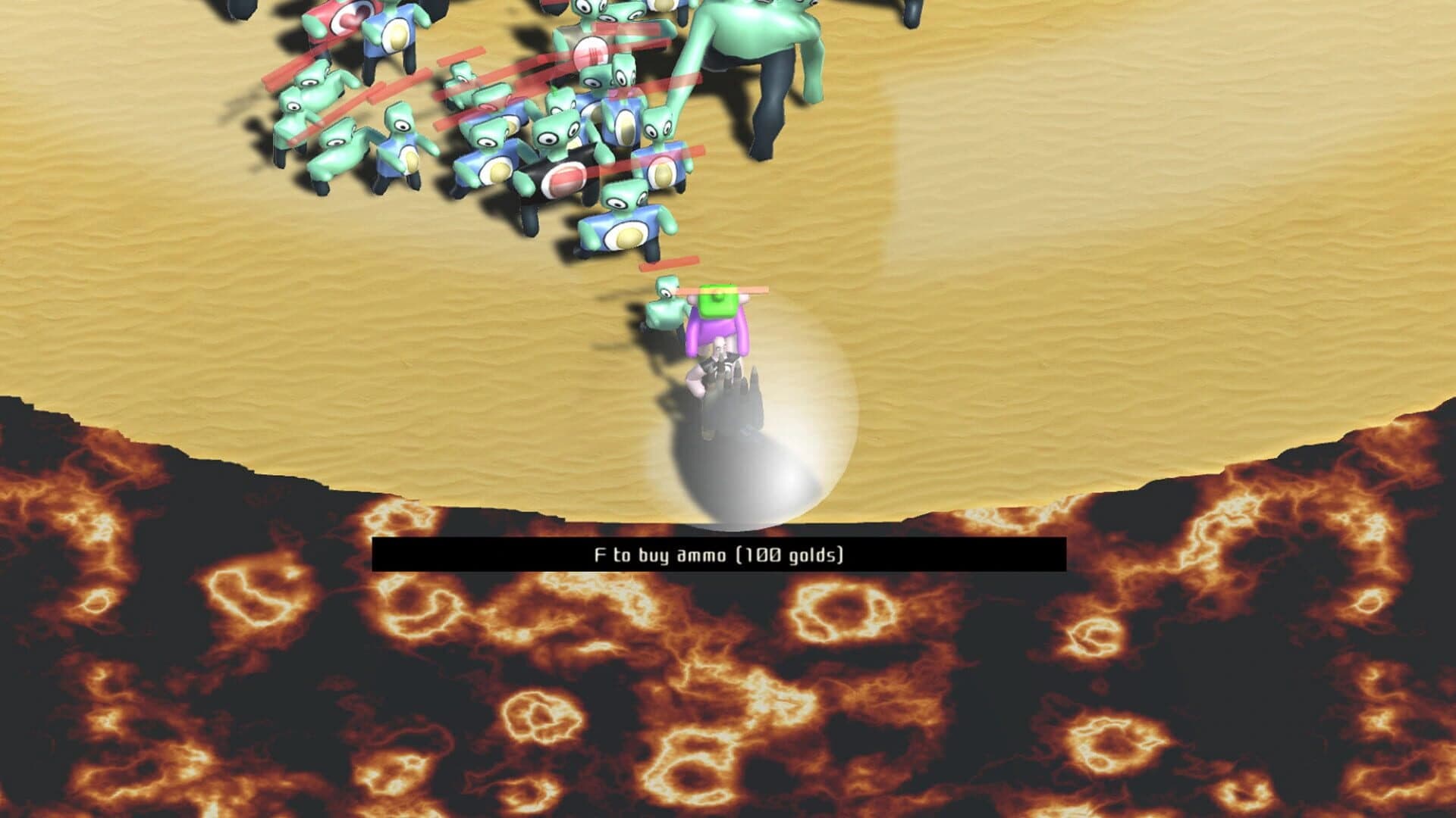 Attack of the alien thingies from lava! screenshot 3