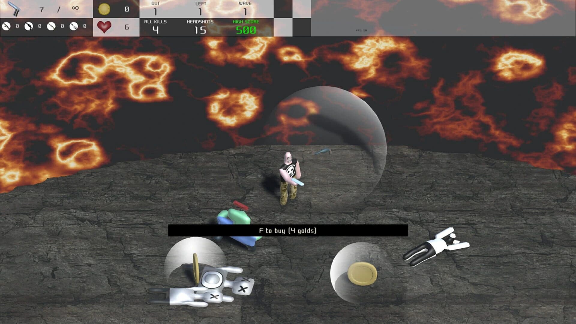 Attack of the alien thingies from lava! screenshot 2