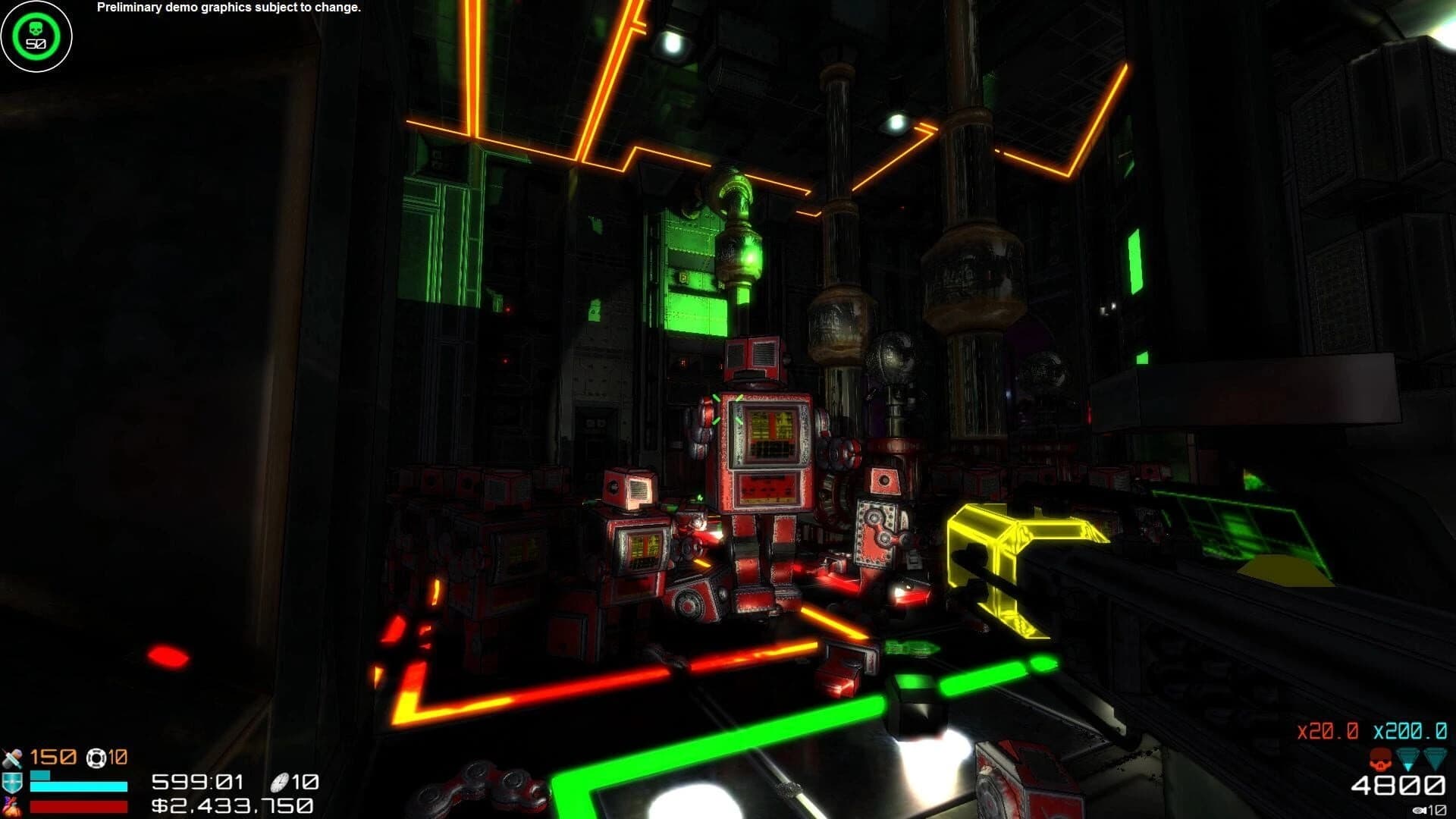 Attack of the Retro Bots screenshot 1