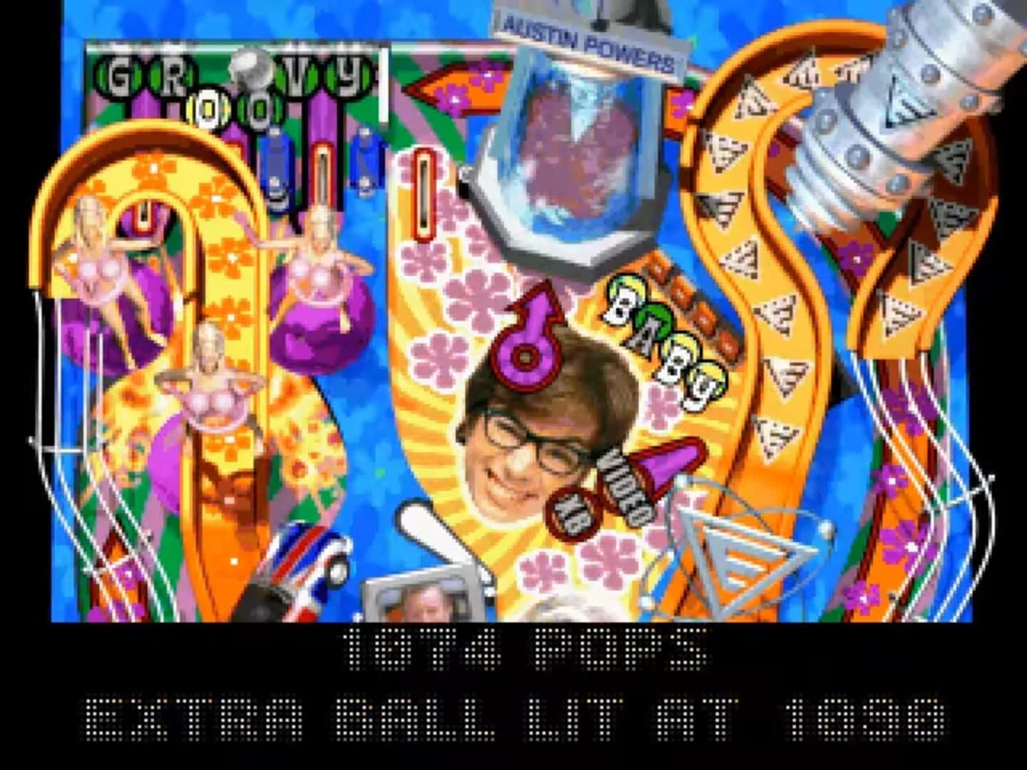 Austin Powers Pinball screenshot 1