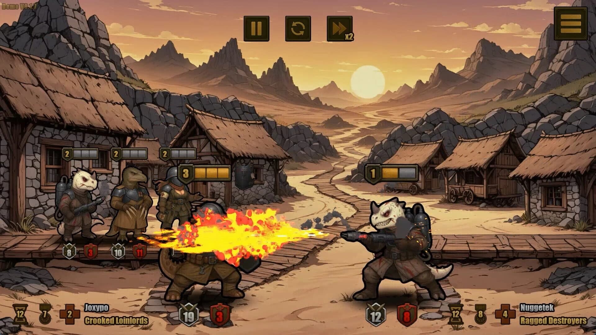 Auto Jurassic Knights screenshot 1