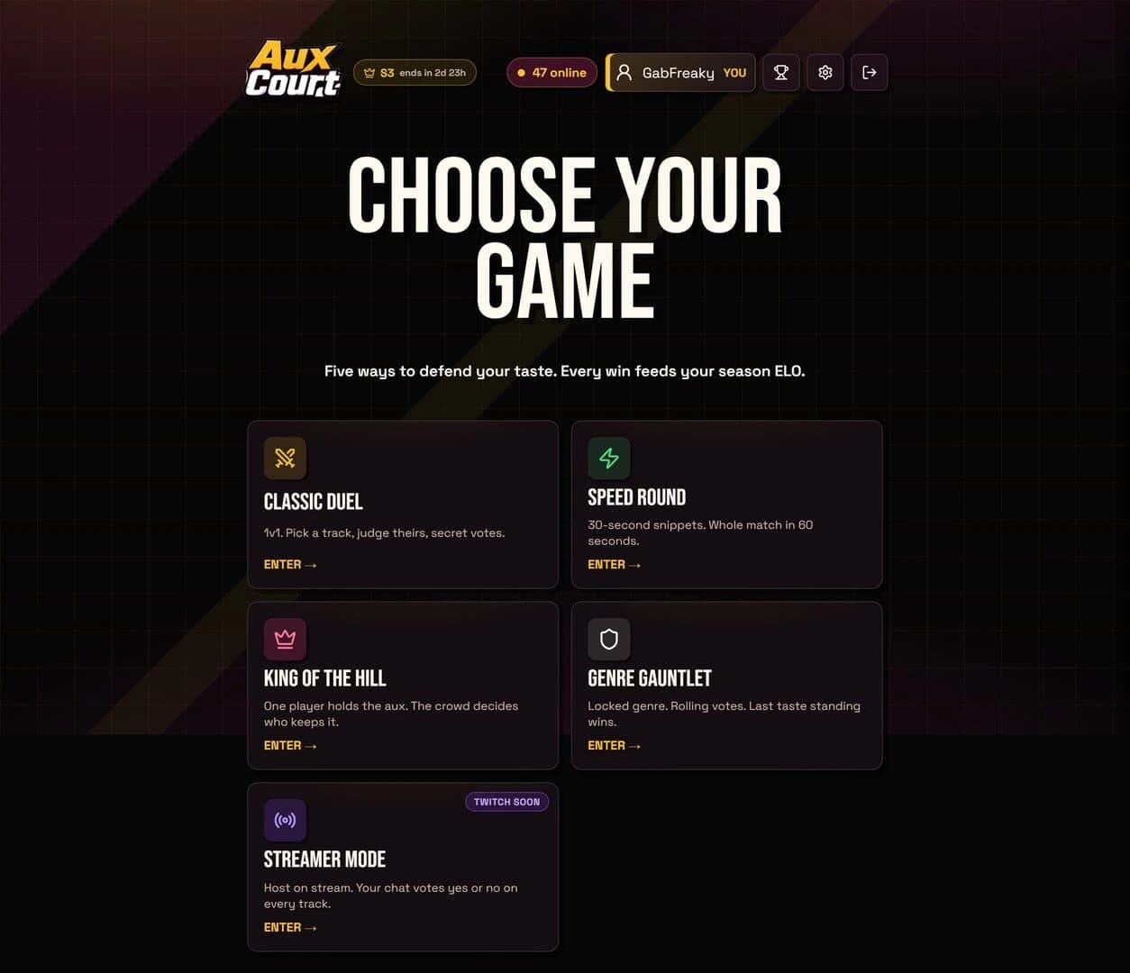 Aux Court screenshot 1