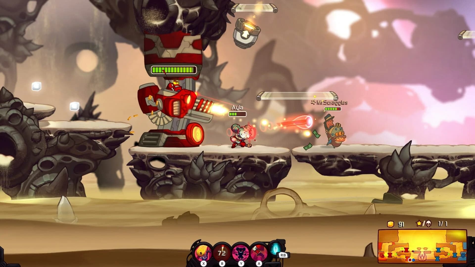 Awesomenauts Assemble!: Fully Loaded Pack screenshot 2