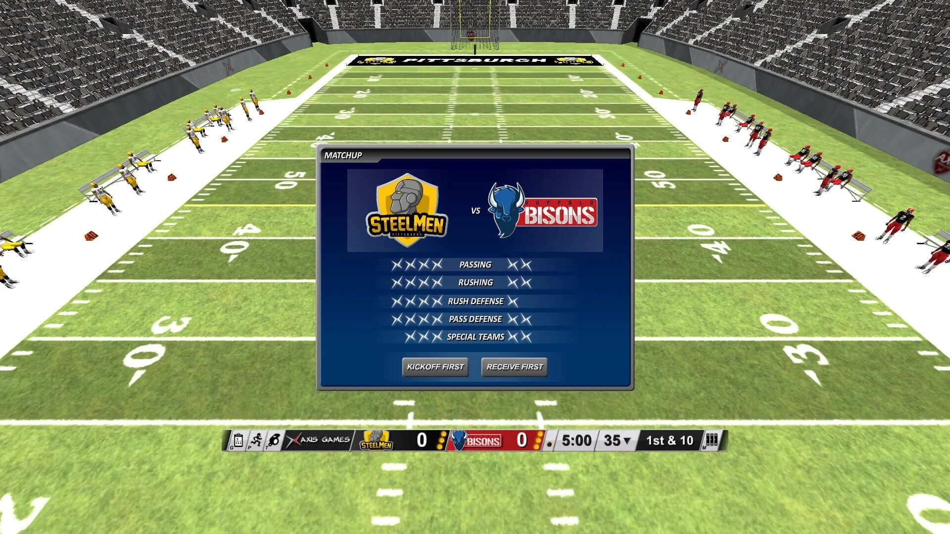 Axis Football 2015 screenshot 2