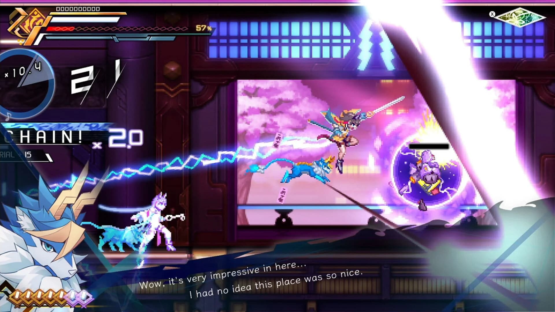 Azure Striker Gunvolt Trilogy Enhanced screenshot 3