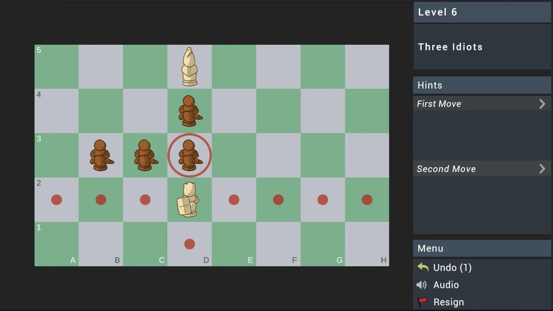 Back Rank Chess screenshot 2