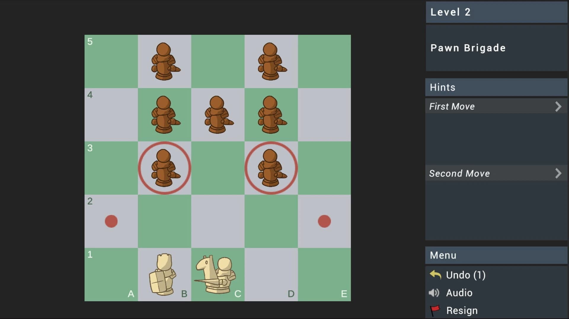 Back Rank Chess screenshot 1