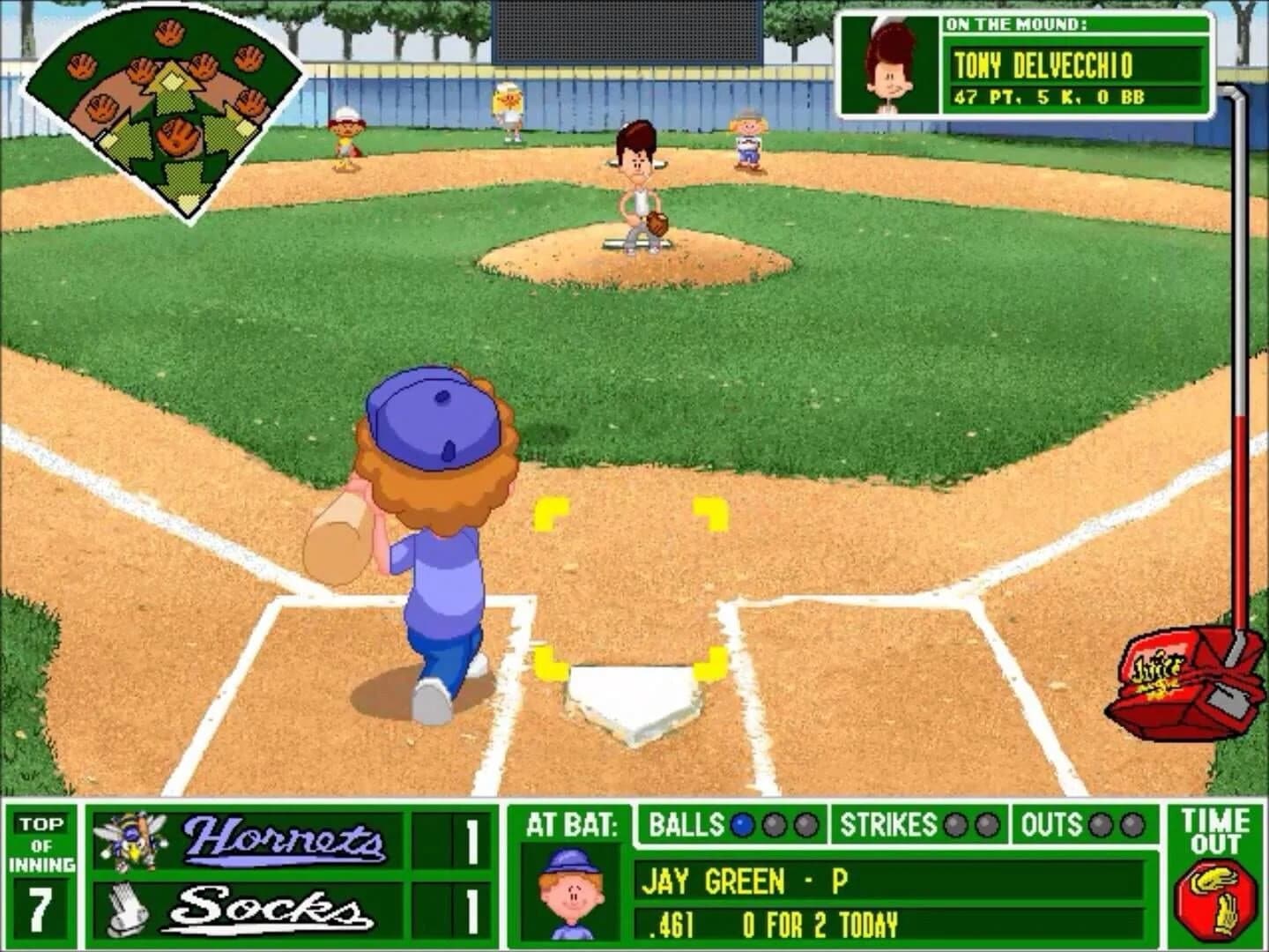 Backyard Baseball screenshot 1