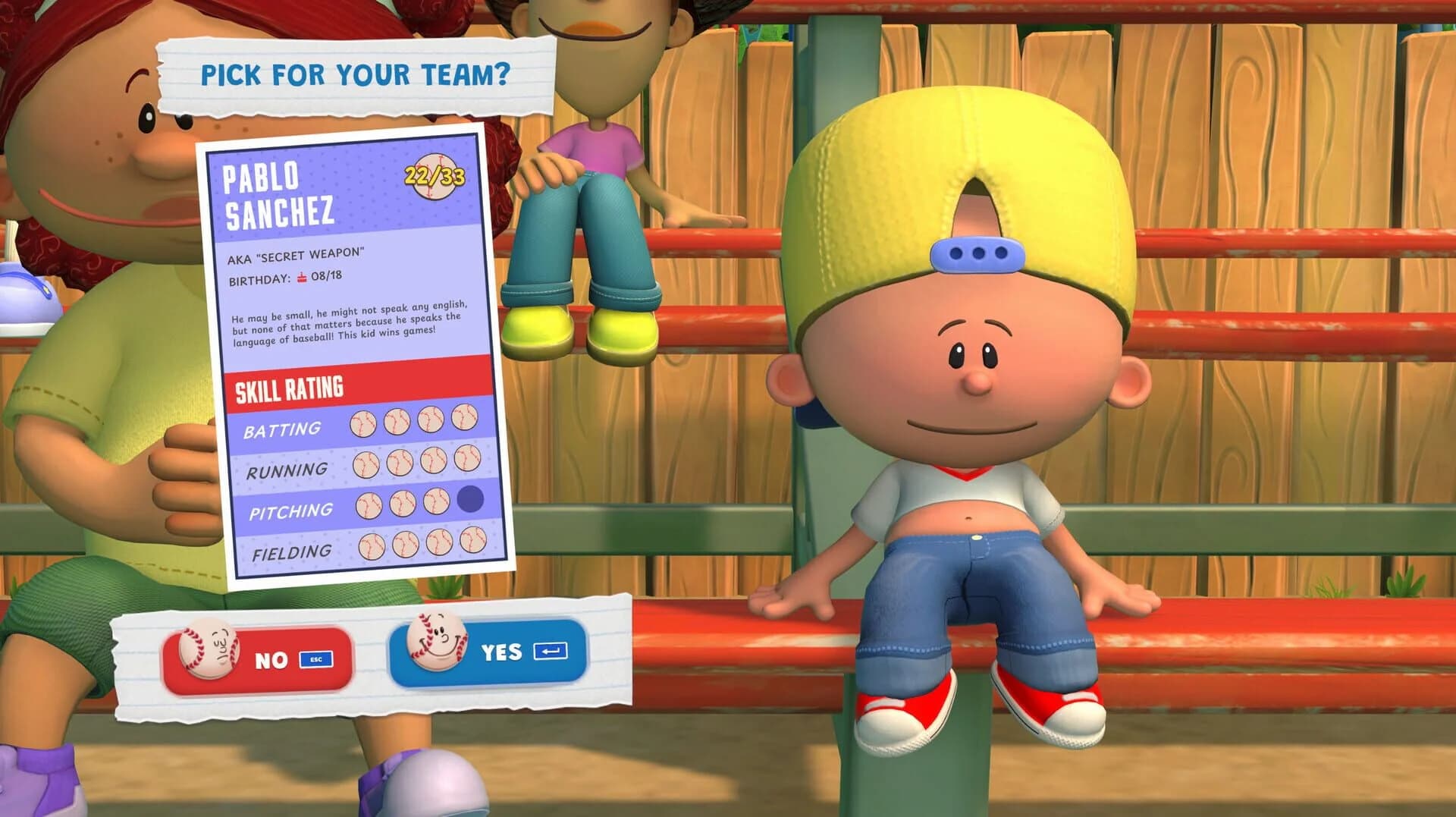 Backyard Baseball screenshot 3