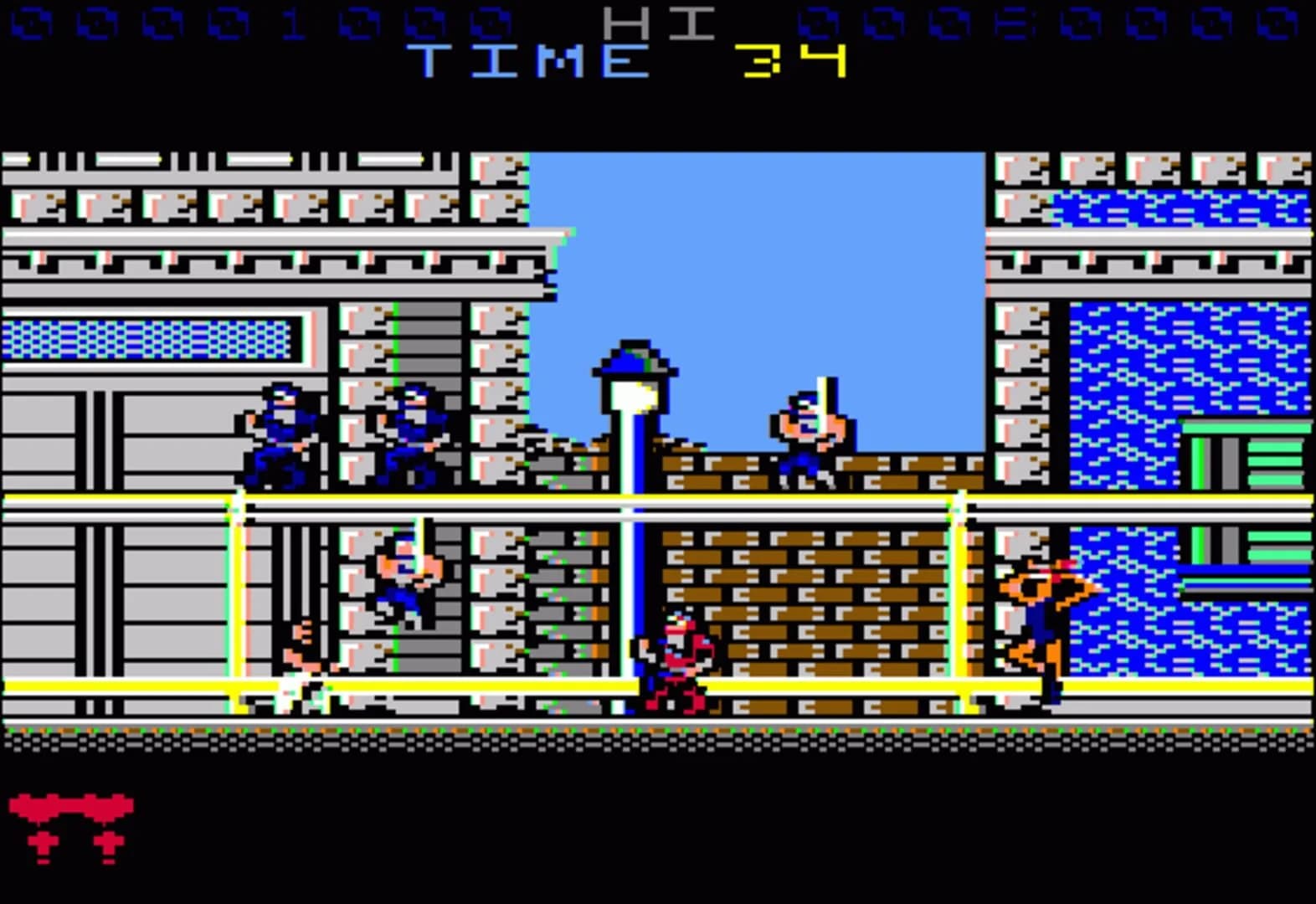 Bad Dudes vs. Dragon Ninja screenshot 2