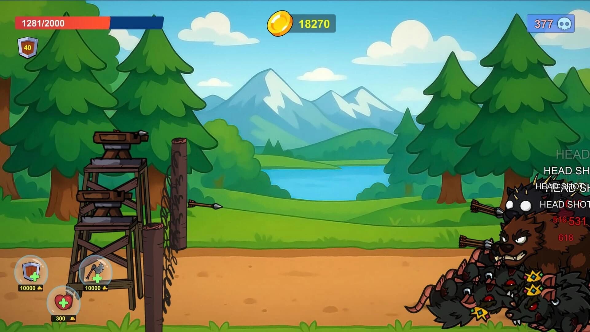 Ballista Wall Defense Rush screenshot 3