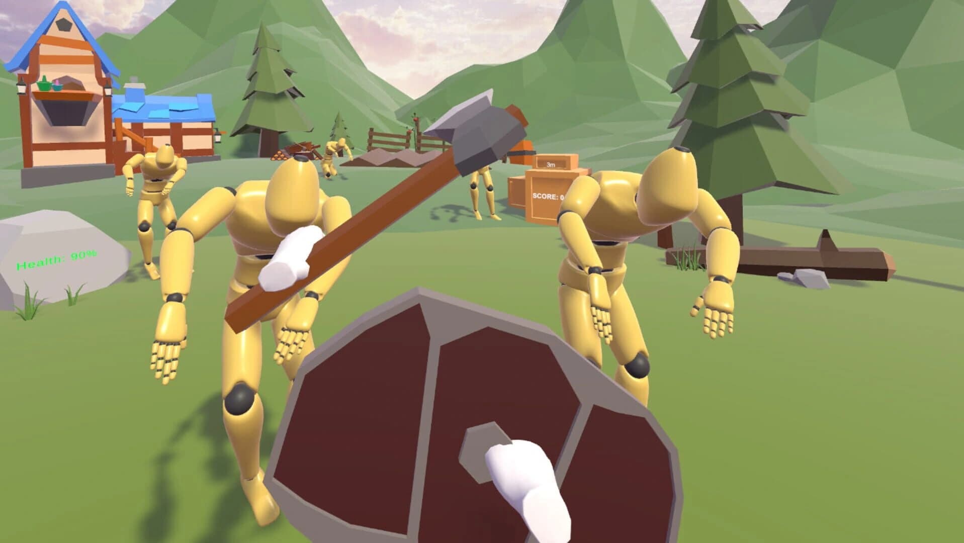 Banana Attack VR screenshot 2