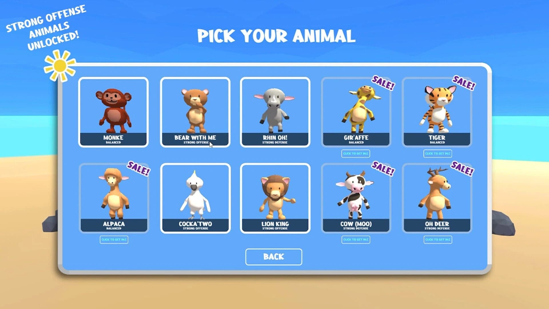 Banana Drama: Strong Offense Animals Pack screenshot 2