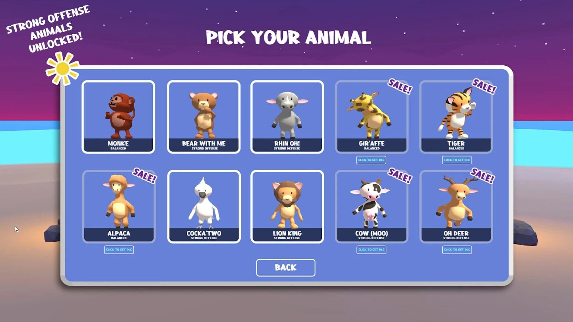 Banana Drama: Strong Offense Animals Pack screenshot 1