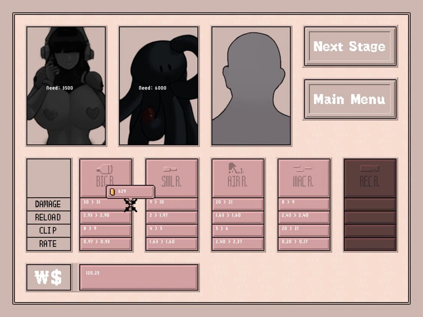 Bankrupt Heroines screenshot 1