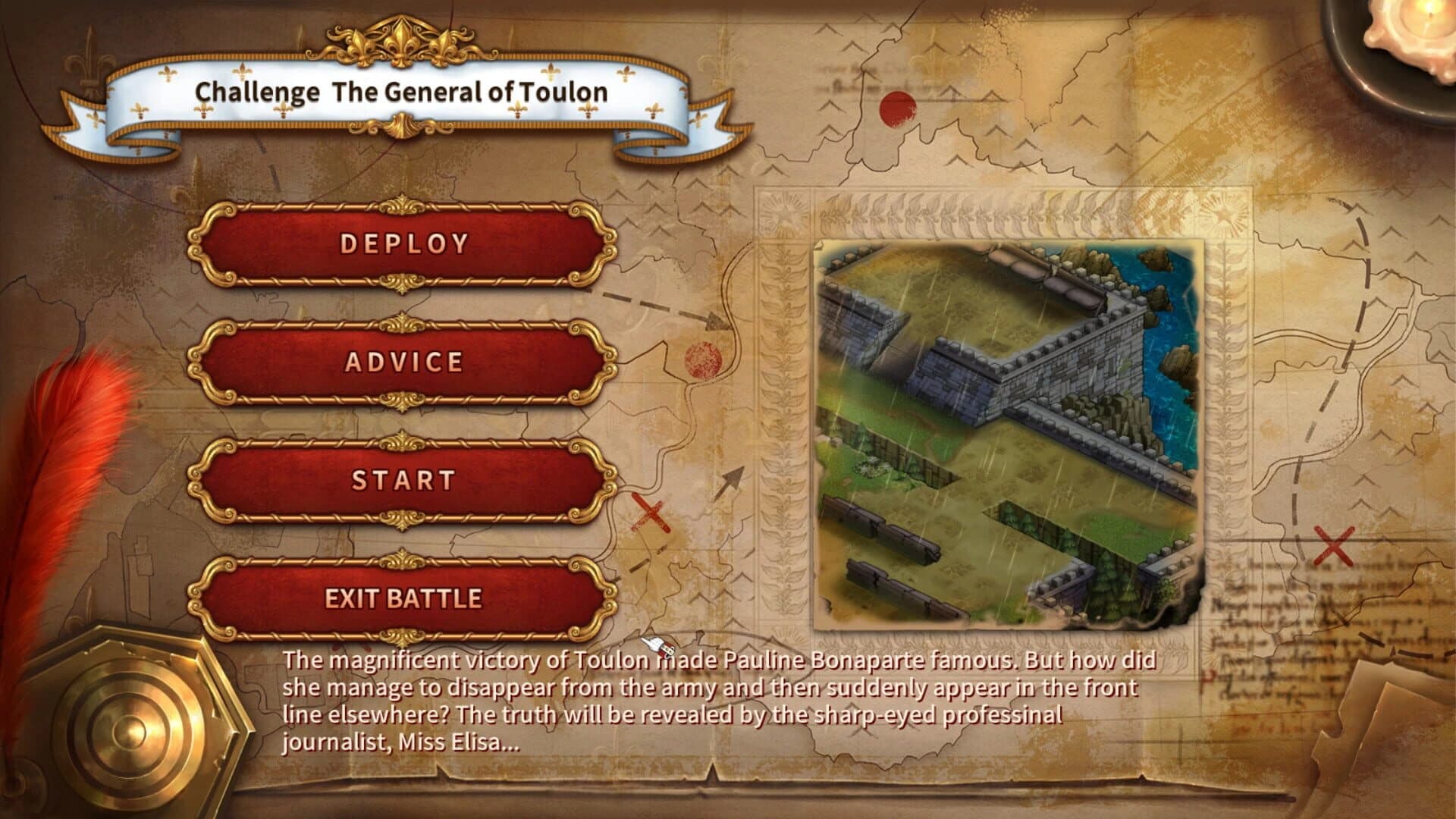 Banner of the Maid: Miss Elisa's Journal screenshot 3