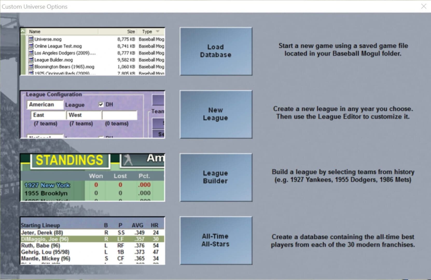 Baseball Mogul 2017 screenshot 5