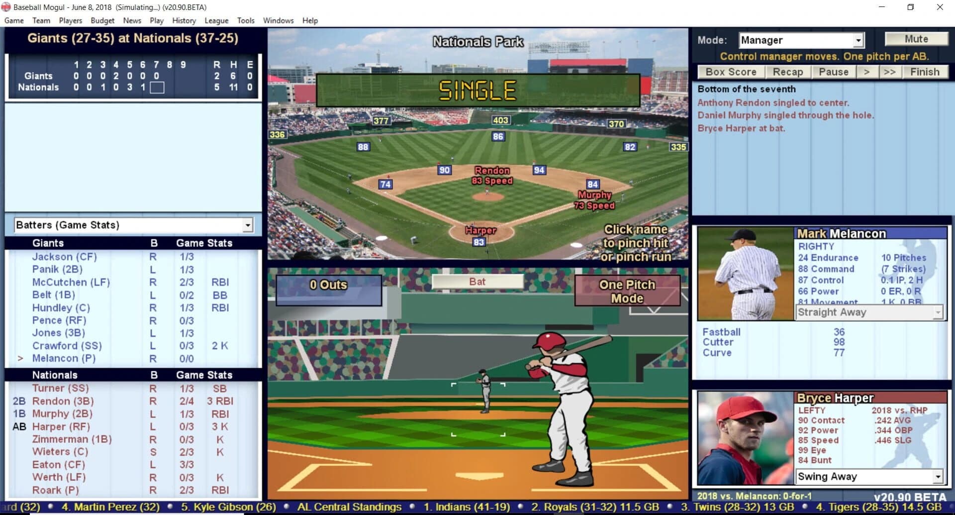 Baseball Mogul 2018 screenshot 3