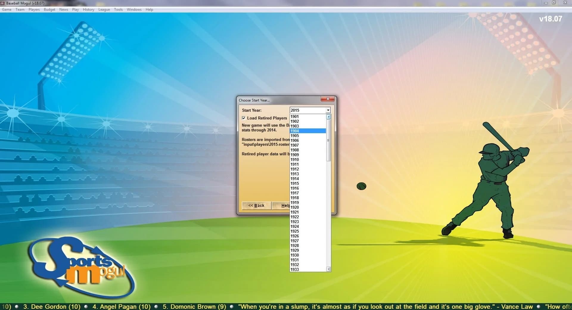Baseball Mogul Diamond screenshot 3