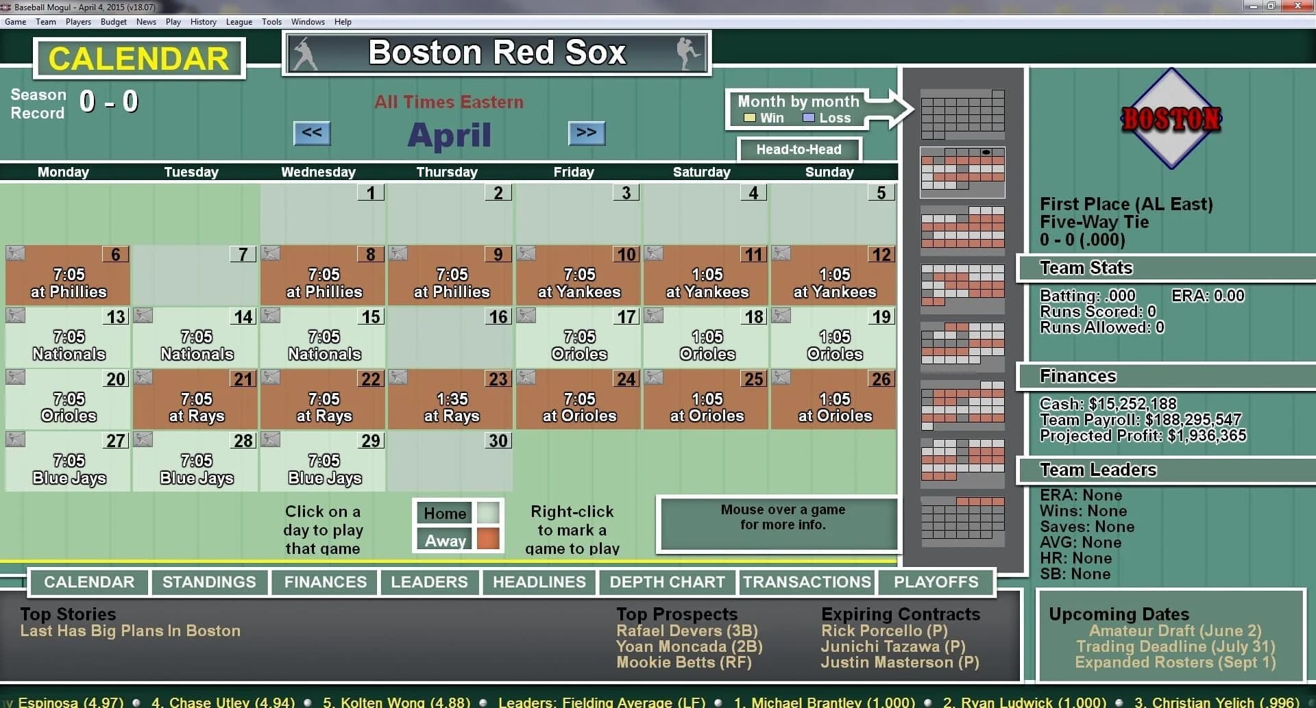 Baseball Mogul Diamond screenshot 5