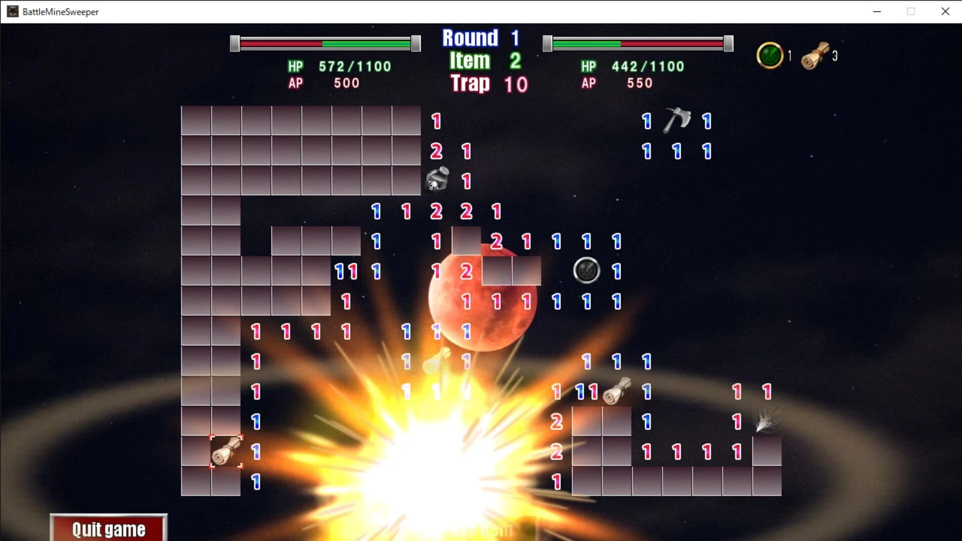 Battle Mine Sweeper screenshot 2