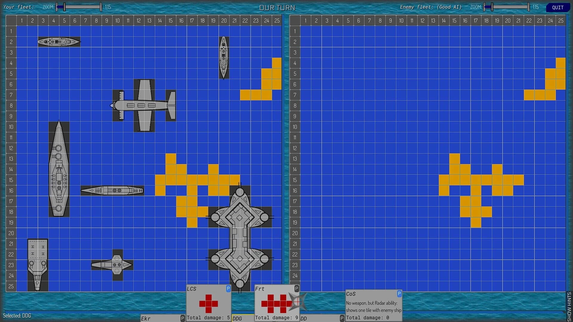 Battleships Combat: Evolved screenshot 2