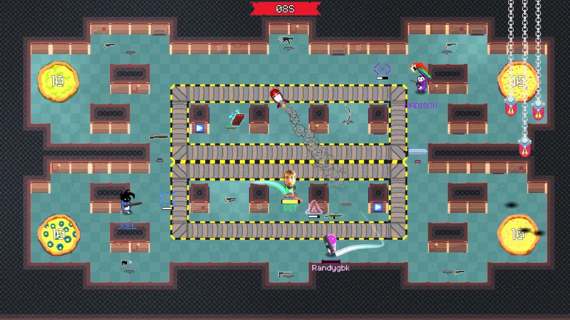 Battlesloths 2025: The Great Pizza Wars screenshot 4