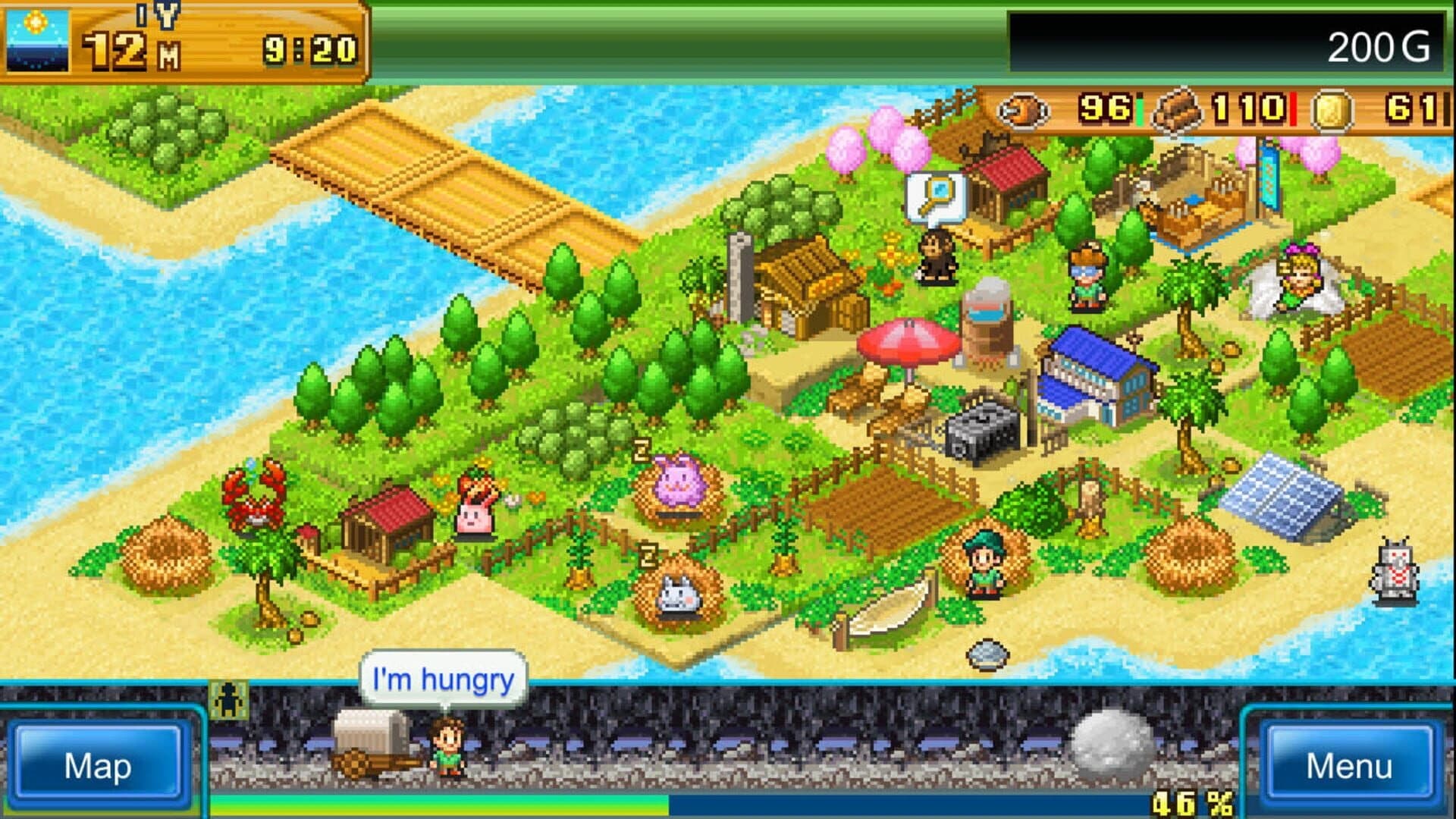 Beastie Bay DX screenshot 1