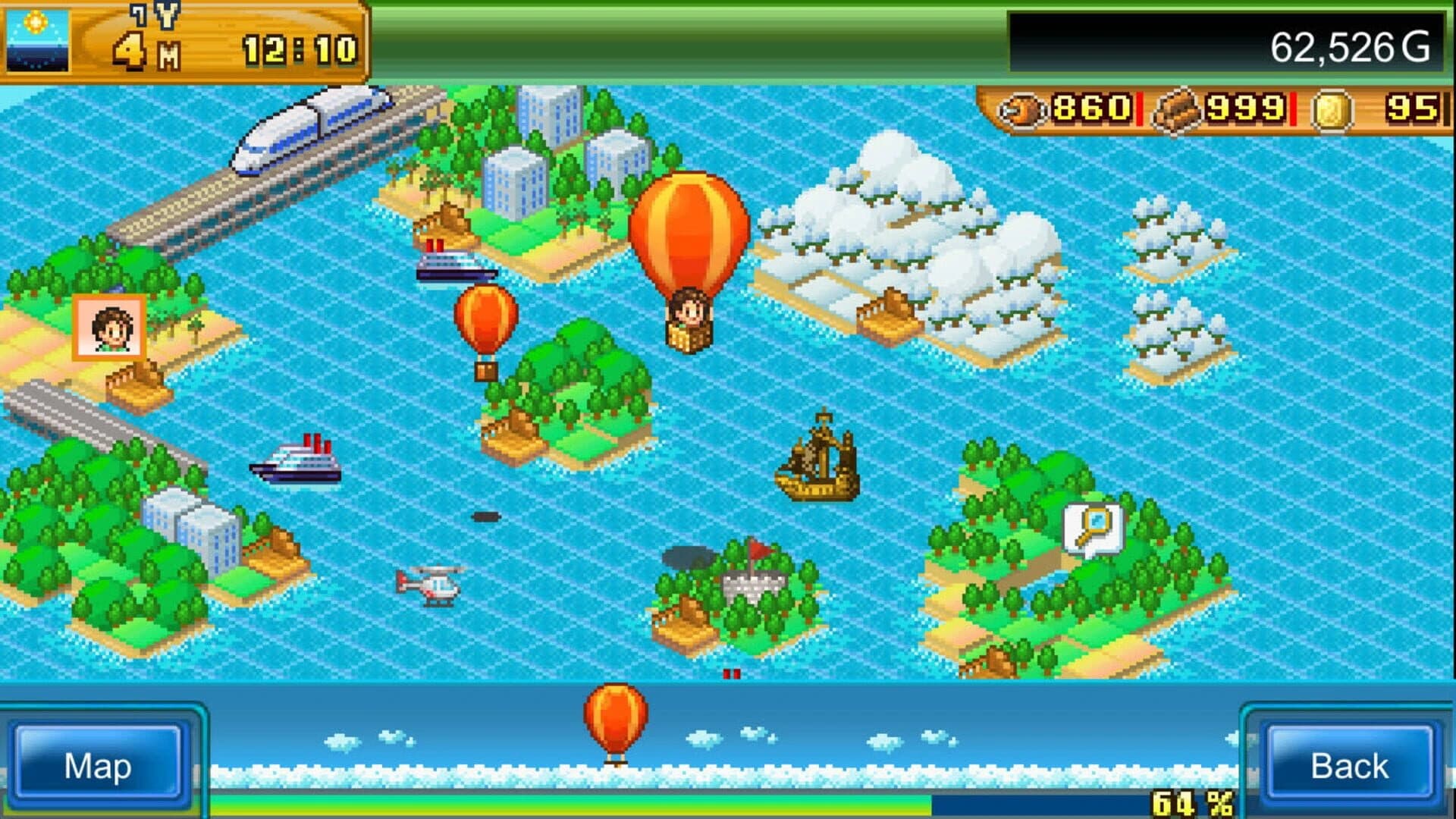 Beastie Bay DX screenshot 4