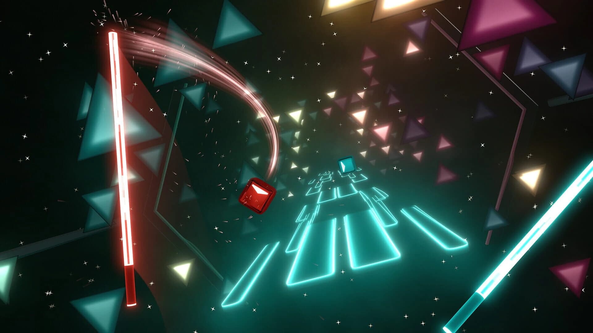 Beat Saber: Daft Punk - "One More Time" screenshot 2