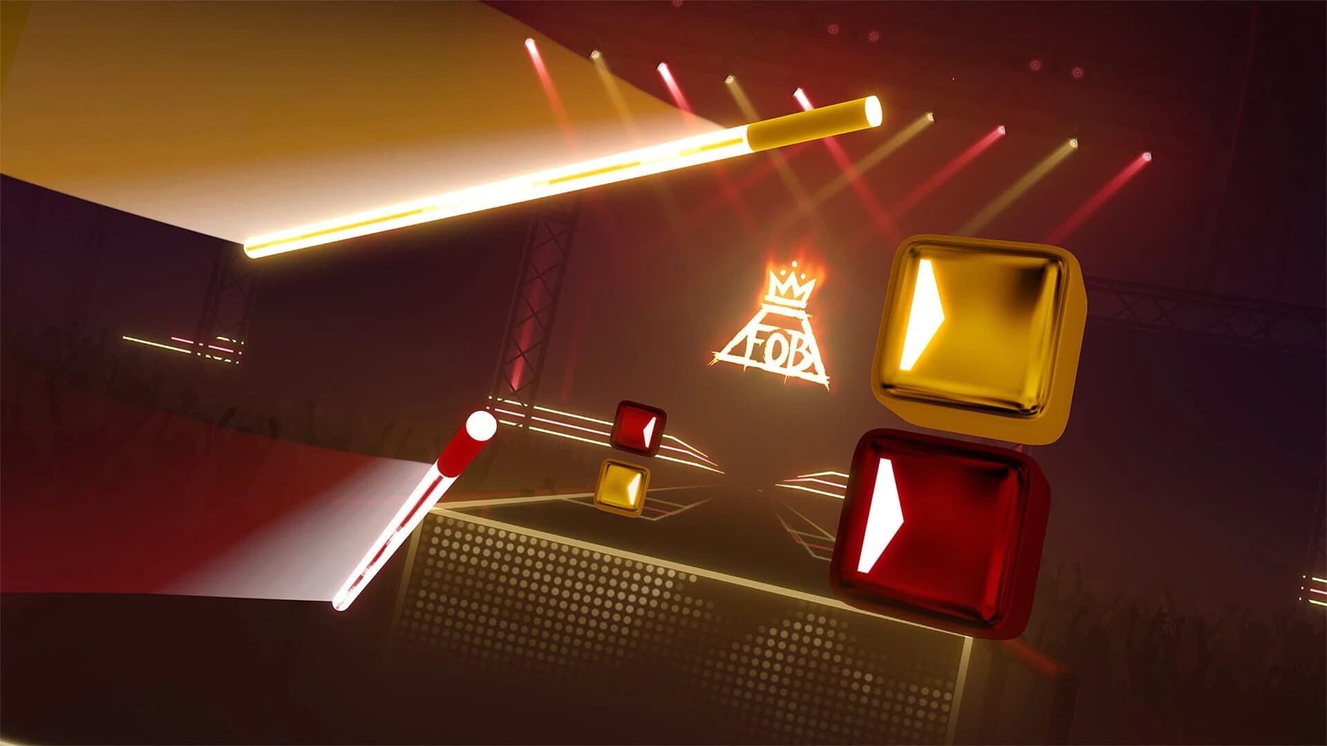 Beat Saber: Fall Out Boy - "I Don’t Care" screenshot 1