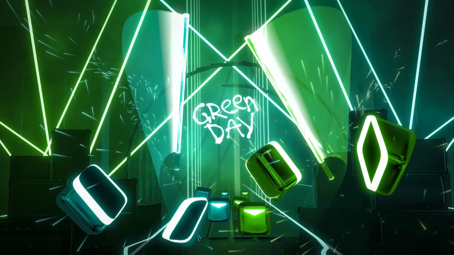 Beat Saber: Green Day - "Father of All..." screenshot 1
