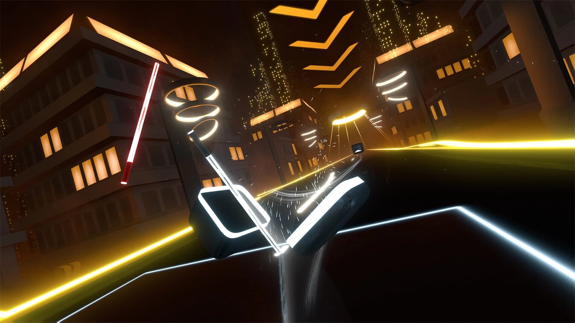 Beat Saber: The Weeknd - "Less Than Zero" screenshot 1