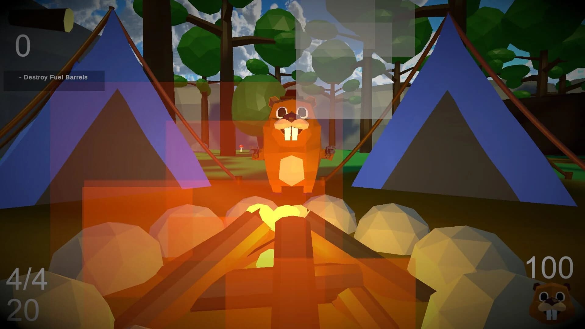 Beaver Rampage screenshot 1