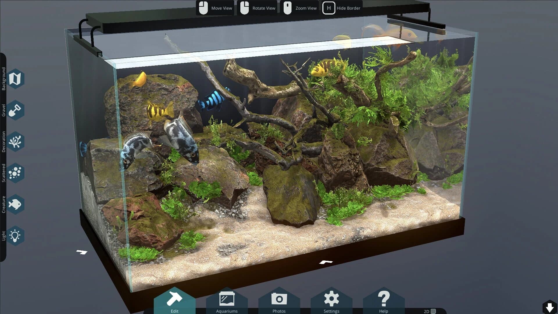 Behind Glass: Aquarium Simulator screenshot 2