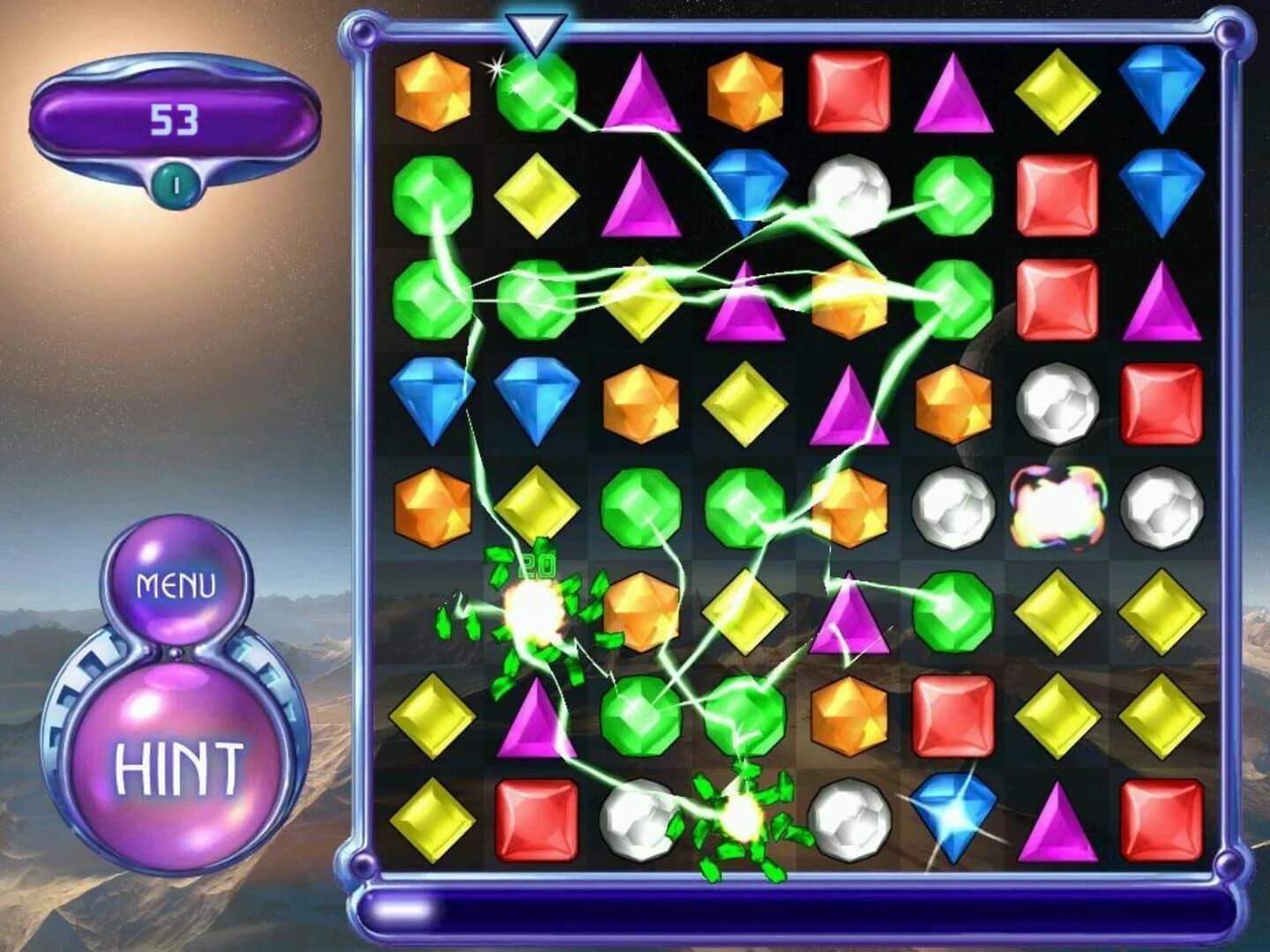 Bejeweled 2 Deluxe screenshot 1