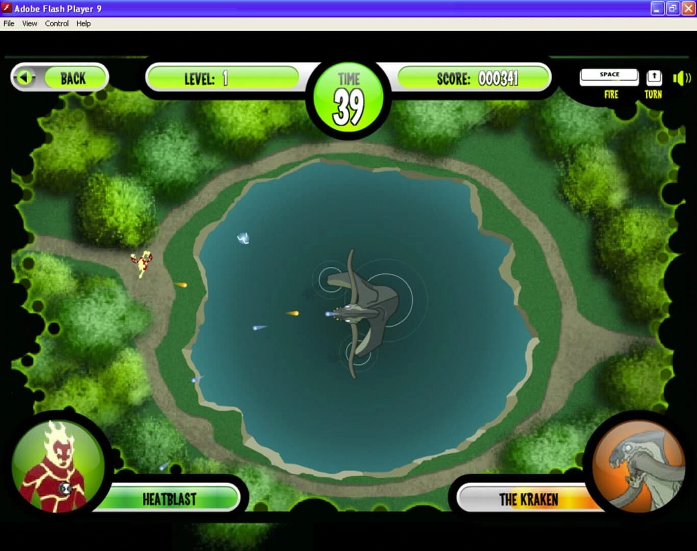 Ben 10: Krakken Attack screenshot 1
