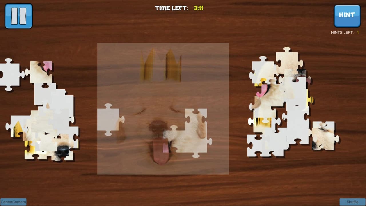 Bepuzzled Puppy Dog Jigsaw Puzzle screenshot 7