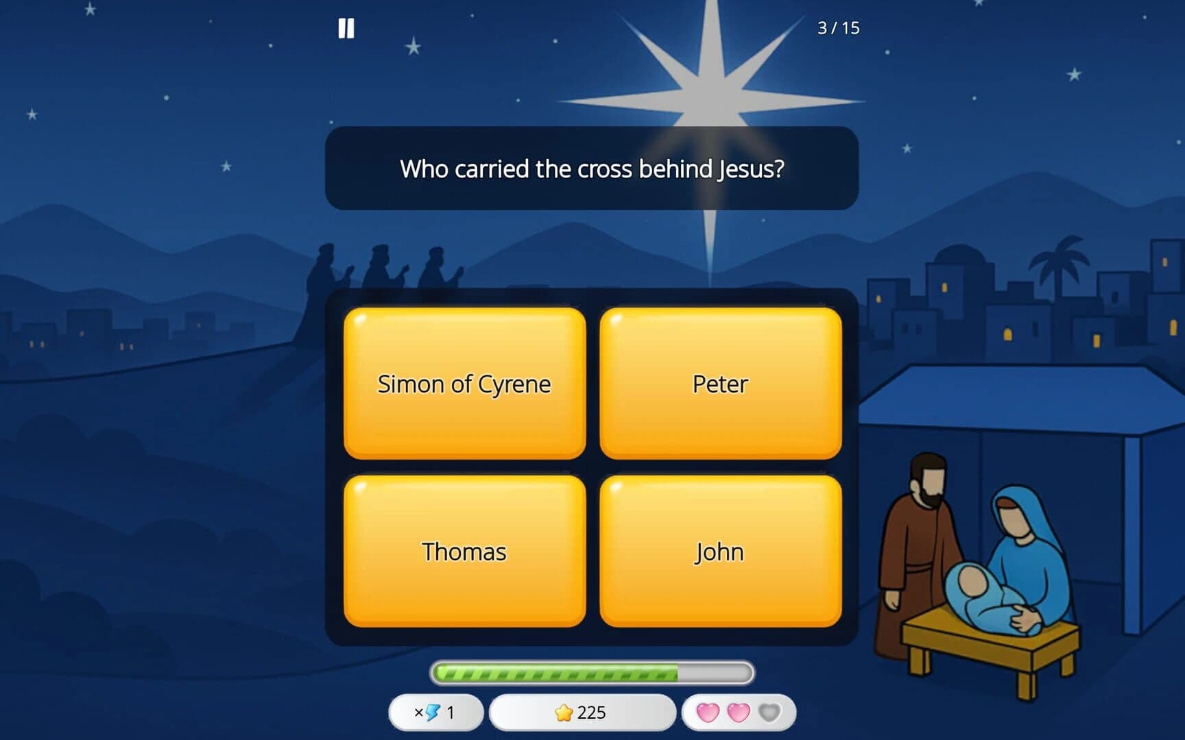 Bible Quiz: Trivia Game screenshot 1