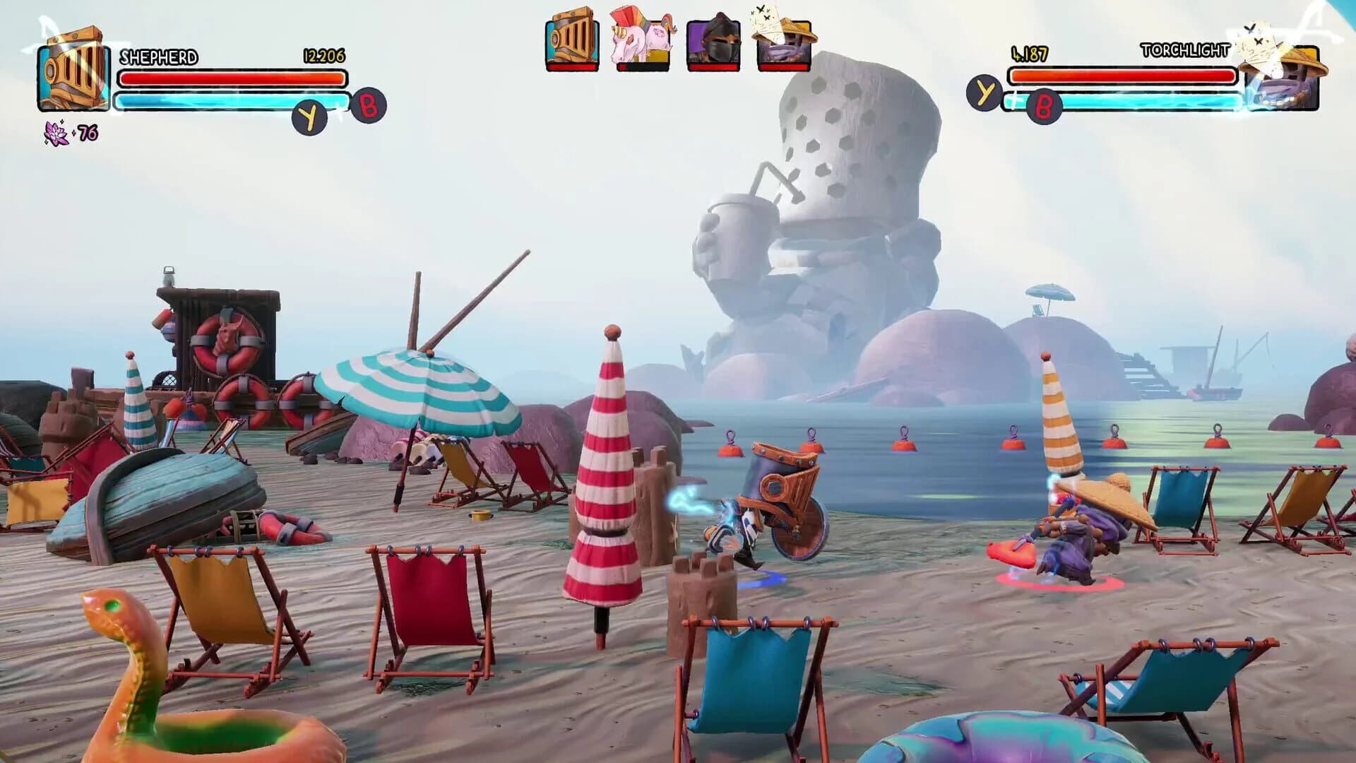 Big Helmet Heroes screenshot 5